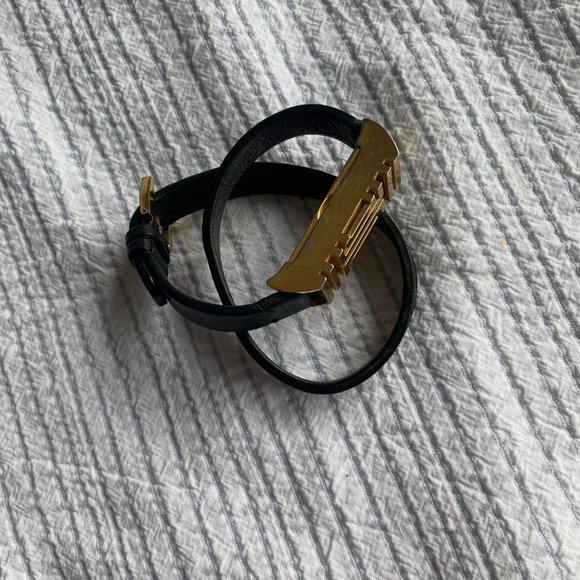 Tory Burch for Fitbit® Leather Wrap Bracelet - Picture 3 of 6